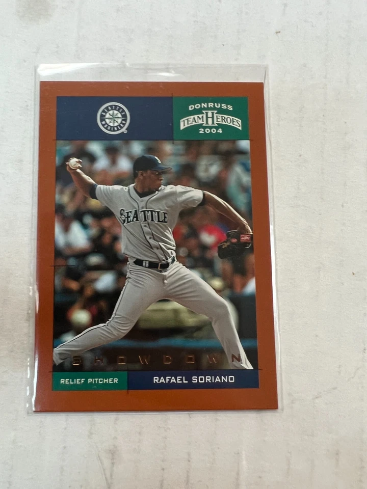 Rafael Soriano 2004 Donruss Team Heroes Showdown #284 #029/150 NrMt - Image 1 of 1