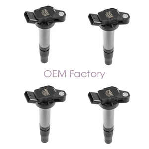 9091902250 4 pcs OEM NGK Ignition Coil for TOYOTA CAMRY HIGHLANDER LAND CRUISER - Picture 1 of 8