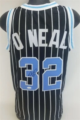 Shaquille O'Neal Signed Orlando Magic Jersey (JSA COA) 4xNBA Champion Center LSU - Image 1 of 4