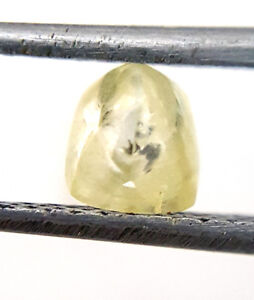 0.61TCW Yellow Color Natural Irregular shape African Antique Loose Rough Diamond