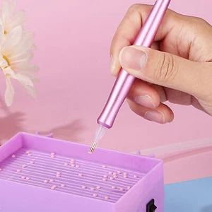 Rechargeable Diamond Painting Pen - Vacuum, with Storage Tray - Picture 1 of 32