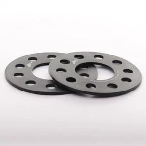 coppia distanziali spessori ruote cerchi JRWS1 Distanziatori 5mm 5x112 66.6 Nero - Imagen 1 de 1
