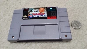 SNES Super Nintendo, Troy Aikman NFL Football cartridge - Picture 1 of 3