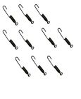 Set Of 10 Save Money Replica Cycle Type Norton 16H Spring For Rear Stand Black