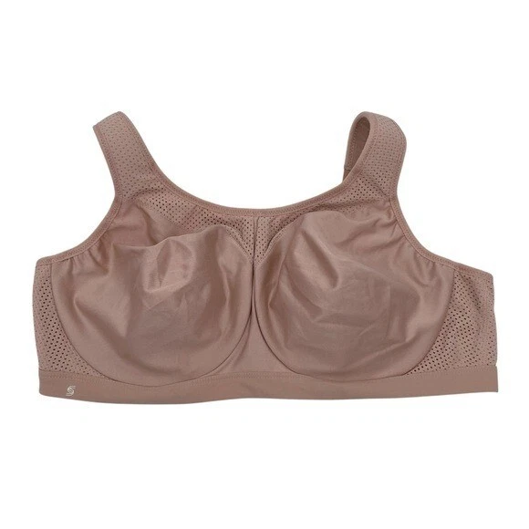 Sujetador deportivo Glamorise Sport talla grande alto impacto Wonderwire con aros talla 46D Foto 1 de 4