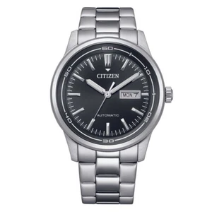 Reloj Citizen Automático 42mm Para Hombre NH8400-87E Esfera Negra Visualización Día-Fecha Nuevo - Imagen 1 de 4