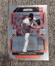 Camilo Doval 2022 Panini Prizm Base Rookie Card RC San Francisco Giants #58