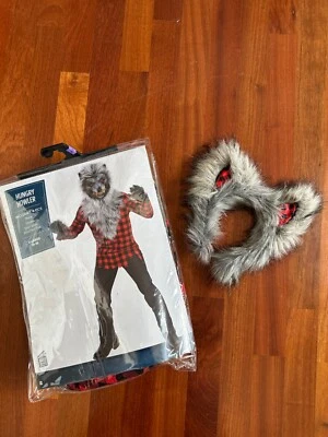 Hungry Howler Werewolf Costume Size 14-16 X-Large Complete Costume - Image 1 of 4