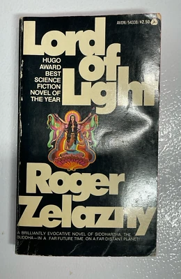 Lord of Light Roger Zelazny Avon 1969 Vintage Paperback Book Sci-Fi Science - Image 1 of 4