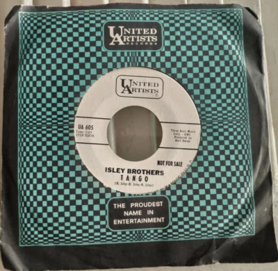 Isley Brothers - Tango / She's Gone 1963 UA Promo 7" NM- - Image 1 of 2