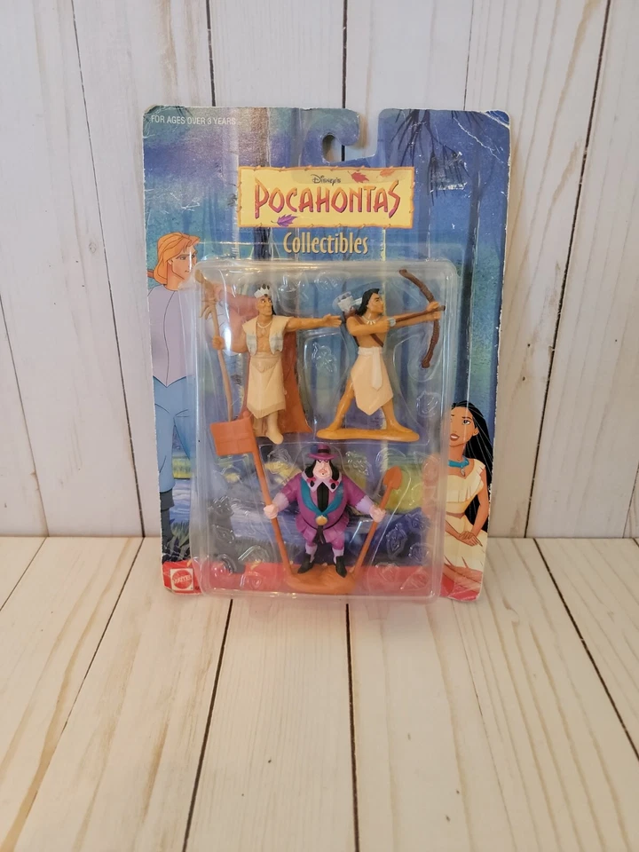 Disney Pocahontas Collectibles Figures 66507 Mattel John Ratcliffe