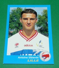 N°158 ANTOINE SIBIERSKI LILLE OSC LOSC DOGS PANINI FOOTBALL 96 FOOTBALL 1995-1996