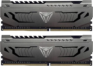 Patriot Viper Steel RAM DDR4 3600 Mhz 16GB (2X8Gb) C18 Kit Di Memoria Gaming XMP - Foto 1 di 12