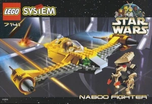 LEGO STAR WARS NABOO STARFIGHTER 7141 1ST EDN FROM 1999 100% COMPLETE GUARANTEE - Picture 1 of 10