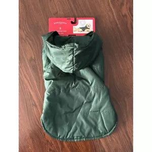 Chaleco acolchado Wondershop para perro con capucha clásico verde oscuro abrigo para mascotas mediano - Imagen 1 de 7