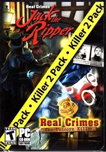 Killer 2 Pack - Jack the Ripper/Unicorn Killer (PC-CD, 2010) - NEW in DVD BOX - Picture 1 of 2
