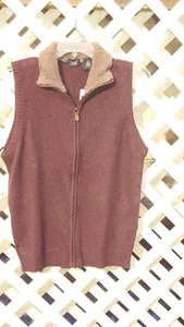 Haggar Full Zipper/Sleeveless Vest/Sweater........M - Picture 1 of 6