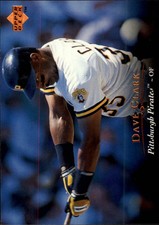 1995 Upper Deck Pittsburgh Pirates Baseball Card #388 Dave Clark