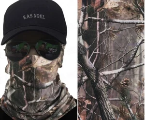 Nuevo Paquete de 2 Mascarillas Faciales Árbol Real CAMO Cuello Polaina Ciervo Pavo Depredador Caza - Imagen 1 de 4