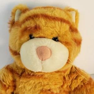 "Build a Bear Workshop BABW Peluche Naranja Atigrado Gatito Rayas Juguete Muñeca 16" - Imagen 1 de 6