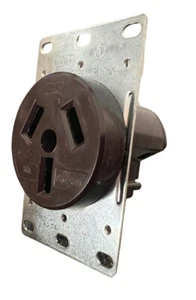 Eaton Range Dryer Outlet Receptacle Stove Oven NEMA 10-50R 50A 125/250V 32B Bag - Picture 1 of 3