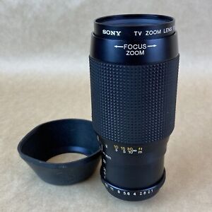 Canon Sony 17-102mm 1:2.1 TV Zoom Lens For C Mount Cameras