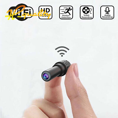 Mini Spy Hidden Camera IP Wireless WiFi 1080P DIY Home Security HD Nanny Cam • 7.16€