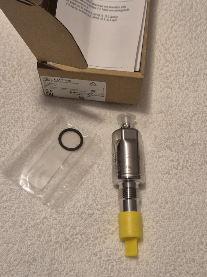 IFM LMT100 IFM - LMACE-A12E/QSKG/0/US Sensor For Point Level Detection - Image 1 of 4