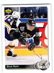 Brian Propp 92-93 Minnesota North Stars Card - Bild 1 von 2