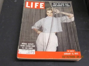 LIFE MAGAZINE 1953 JANUARY 12 MAJORCA DISPLAYS RESORT CLOTHES FROM US AND EUROPE - Picture 1 of 1