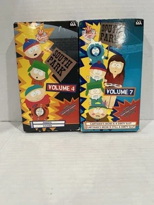 South Park Vhs Set Volume 4 & 7 - Picture 1 of 4