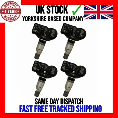 4X SENSOR DE PRESIÓN DE NEUMÁTICOS TPMS PARA AUDI A4 ALLROAD B9 8WH 8WJ 2016-2025 5Q0907275 - Imagen 1 de 4