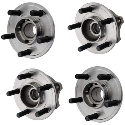 Wheel Hubs 4-Wheel Set Front & Rear Driver or Passenger Side Right Left for 300 - Изображение 1 из 4