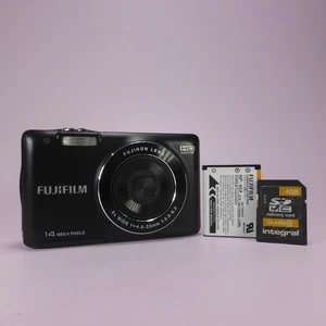 Fujifilm Digital Camera FinePix JX520 14.0MP Black Tested - Picture 1 of 8