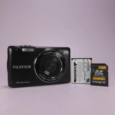 Fujifilm Digital Camera FinePix JX520 14.0MP Black Tested - Image 1 of 4