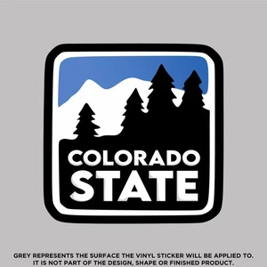 Colorado State, High Quality Vinyl Sticker - Picture 1 of 1