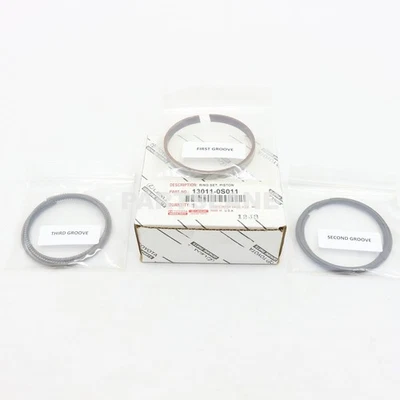 Juego de anillos de pistón OEM 13011-0S011 Toyota Land Cruiser Tundra Lexus GX460 LX570 Foto 1 de 2