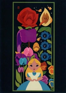 2025 Disney ALICE'S GOLDEN AFTERNOON Shar Tuiasoa 5"x7" Postcard Alice - Picture 1 of 1