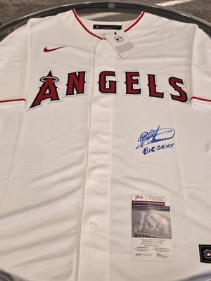 Bartolo Colon Autographed/Signed Jersey JSA COA Anaheim Angels - Image 1 of 4