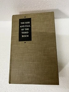 THE RISE & FALL OF THE THIRD REICH-Nazi-Shirer 1st Edition, 17th Printing - Picture 1 of 10