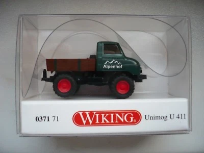 Wiking 037171 UNIMOG U 400 (MESSEMODELL RIED) 1:87 NEU OVP-- - Bild 1 von 2