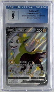 Boltund V 2021 Black Star Promos SWSH085 Shining Fates Tins CGC Graded 9 Mint - Picture 1 of 4