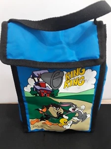 Looney Tunes Soft Sided Lunch Box Bag Thermal & Food Container 1995 Bugs Tweety - Picture 1 of 6