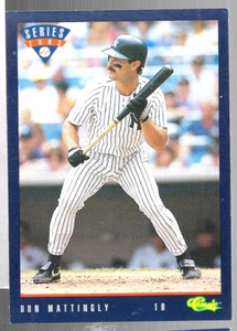 1993 Series Classic Don Mattingly T59 Trivia Game New York Yankees - Picture 1 of 8