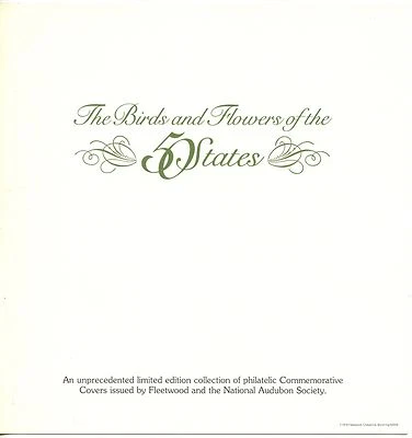 1978 , BIRDS & FLOWERS of the 50 STATES - Image 1 of 4