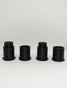 PLA 3d Printed Honda Pioneer Door Bushing Set Replaces 2 Doors Rattle Fix BLACK - Foto 1 di 2