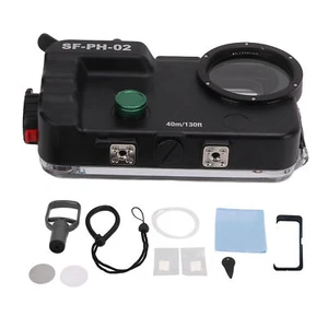 Waterproof Protective Housing Diving Phone Case for IPhone 12/13 Mini SF-PH-02 - Photo 1 sur 12