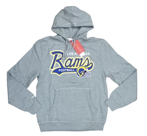 Mitchell & Ness Los Angeles Rams Tailsweep Slim Fit NFL Hoodie Sweatshirt NWT - Picture 1 of 2