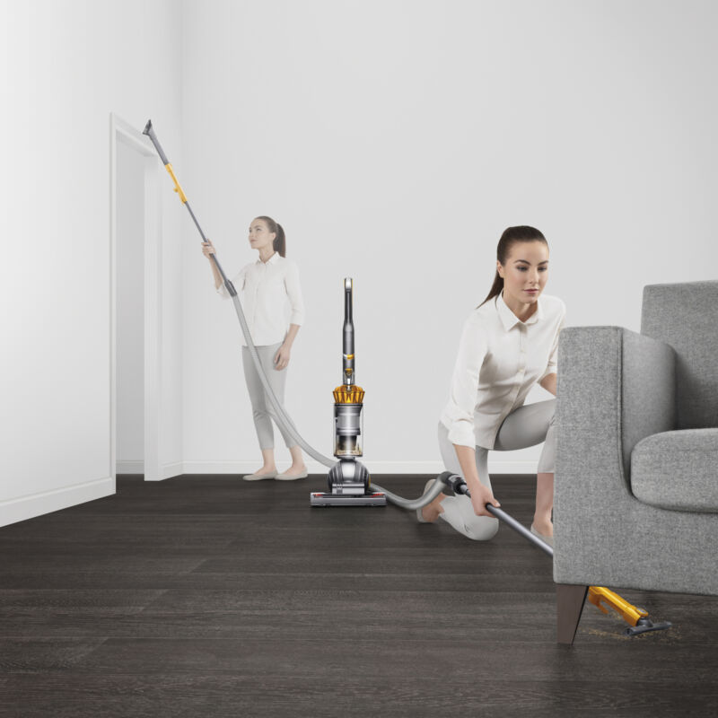 Low Price Dyson Ball Total Clean Upright Vacuum | Yellow | Certified Refurbished