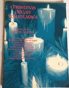 Partitura musical himno voluntario órgano de Navidad 1983 - Imagen 1 de 5